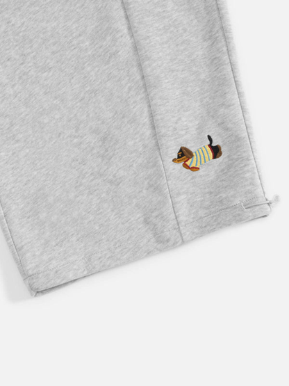 Avelony® Luxe Relaxed Fit Embroidered Sweatpants