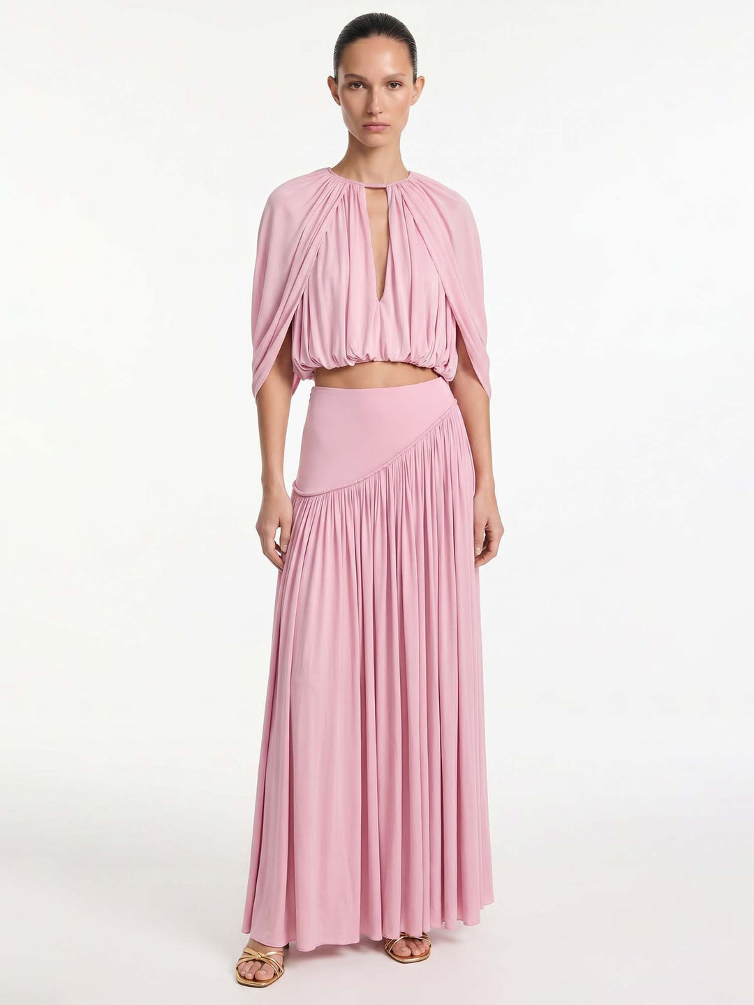 Annika — Pleated Maxi Skirt (4), Avelony
