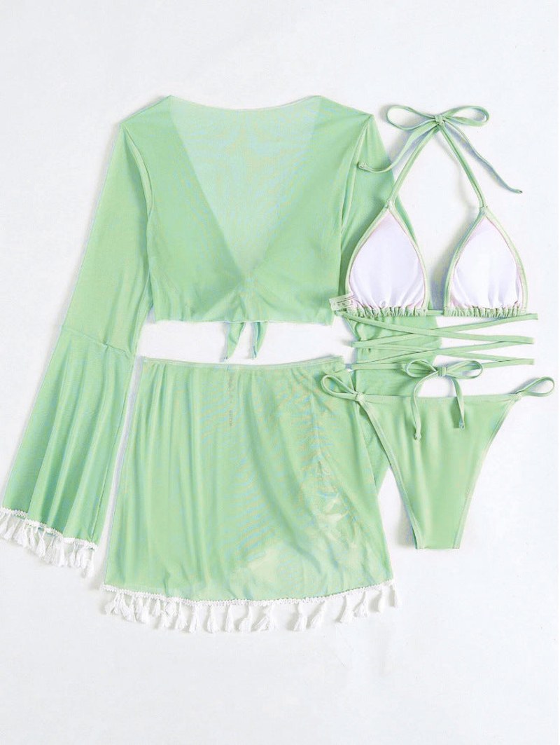 Ainsley — Bikini Top with Cover Up for Women