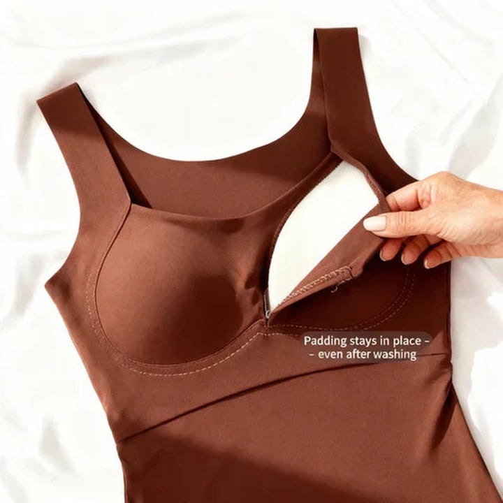 Tank Top with Built In Bra