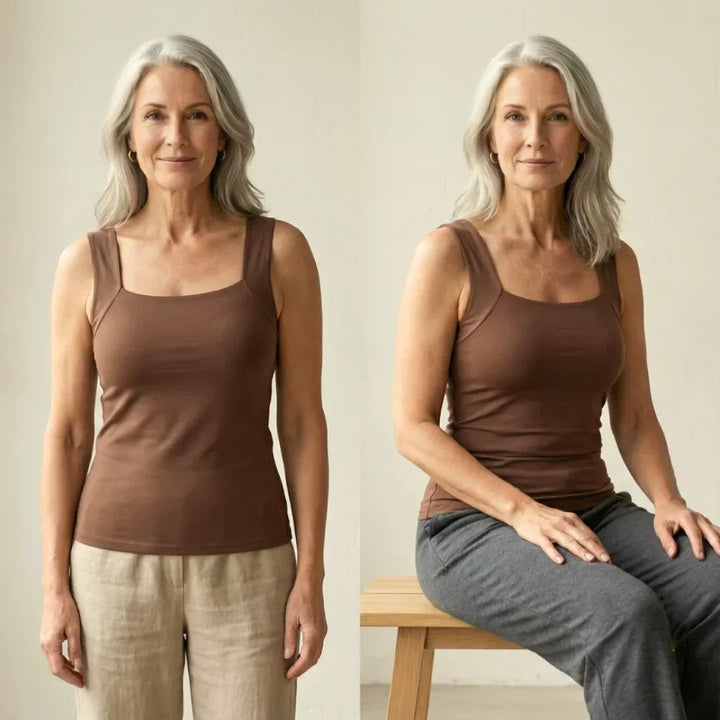 Tank Top with Built In Bra