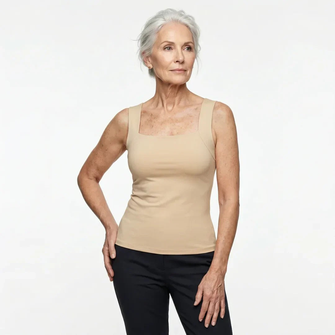 Tank Top with Built In Bra