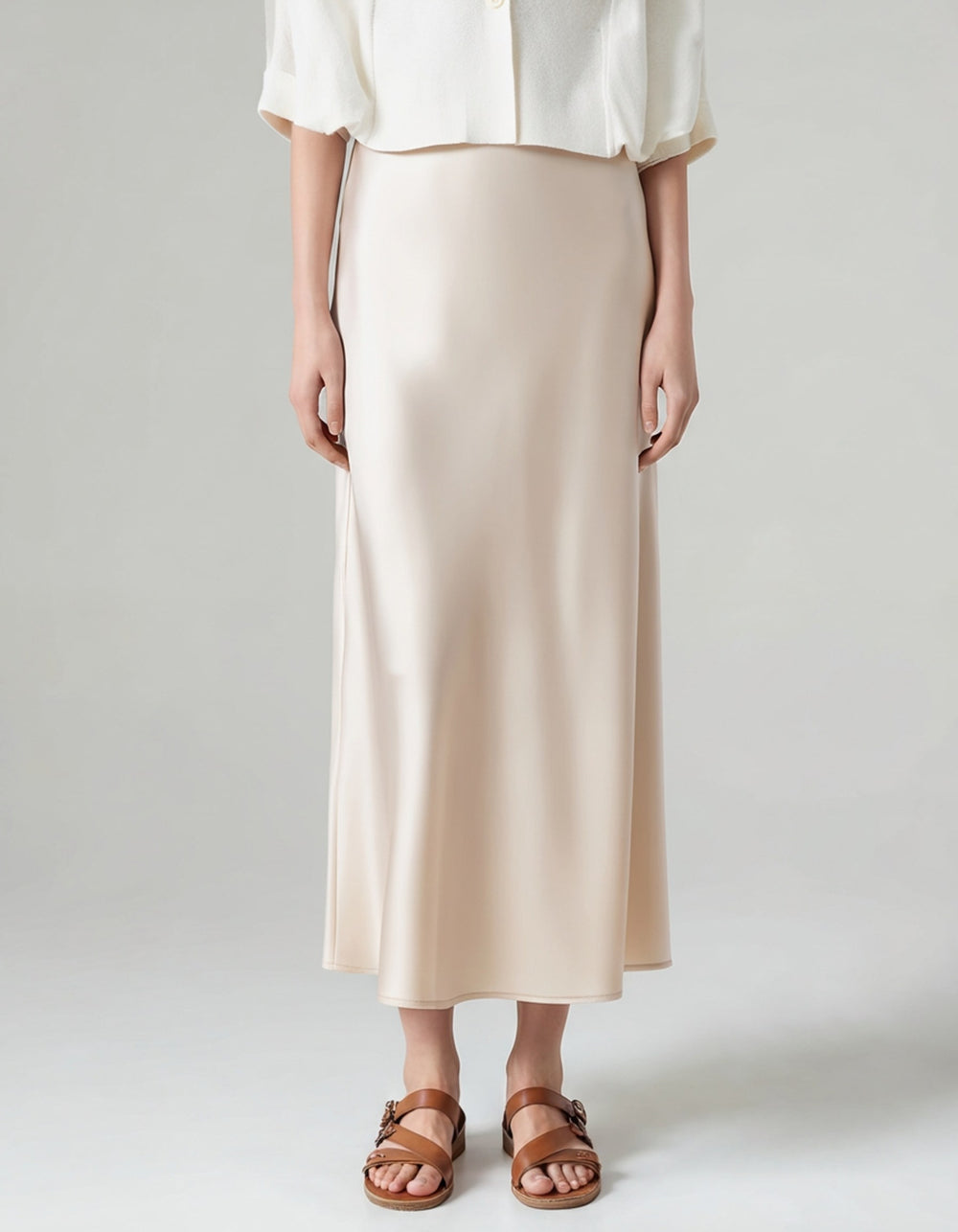 Calla — Bias Cut Maxi Skirt (2), Avelony