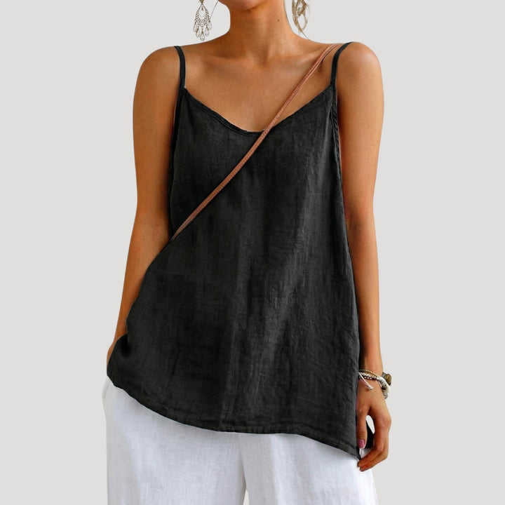 Flowy Cami Top for Summer in black