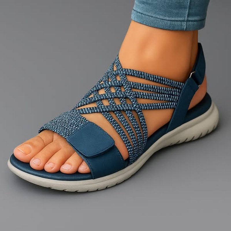 Adjustable Strap Sandals with Arch Support — Coco