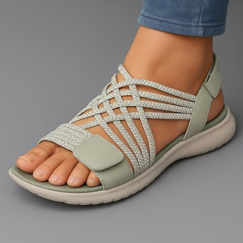 Adjustable Strap Sandals with Arch Support — Coco