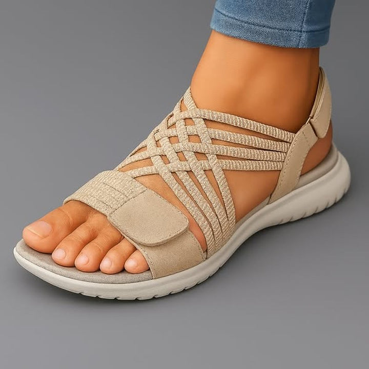 Adjustable Strap Sandals with Arch Support — Coco