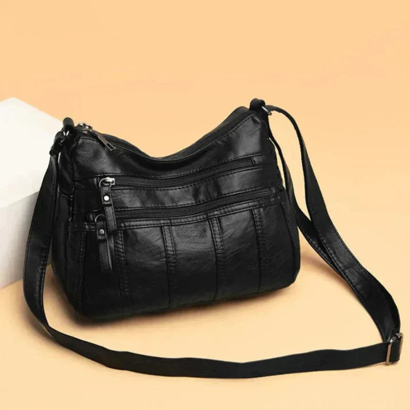 Wren — Crossbody Bag with Multiple Zips for Women
