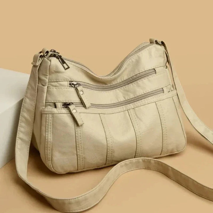 Wren — Crossbody Bag with Multiple Zips for Women