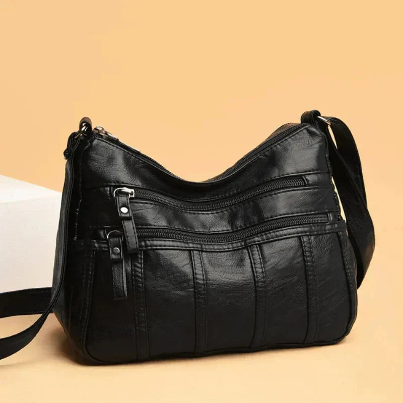Wren — Crossbody Bag with Multiple Zips for Women