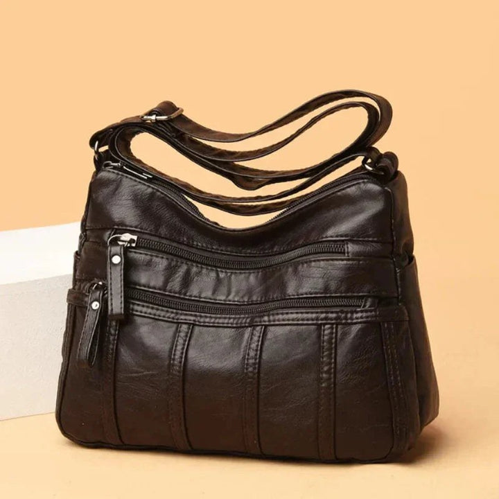 Wren — Crossbody Bag with Multiple Zips for Women