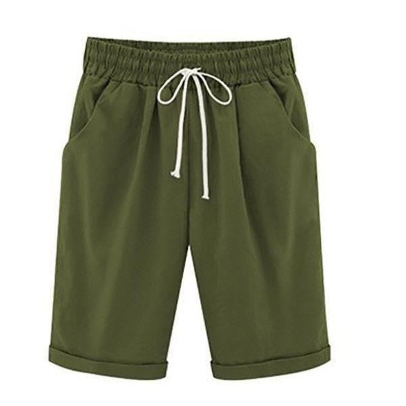 Elke — Relaxed Cotton Shorts (5), Avelony