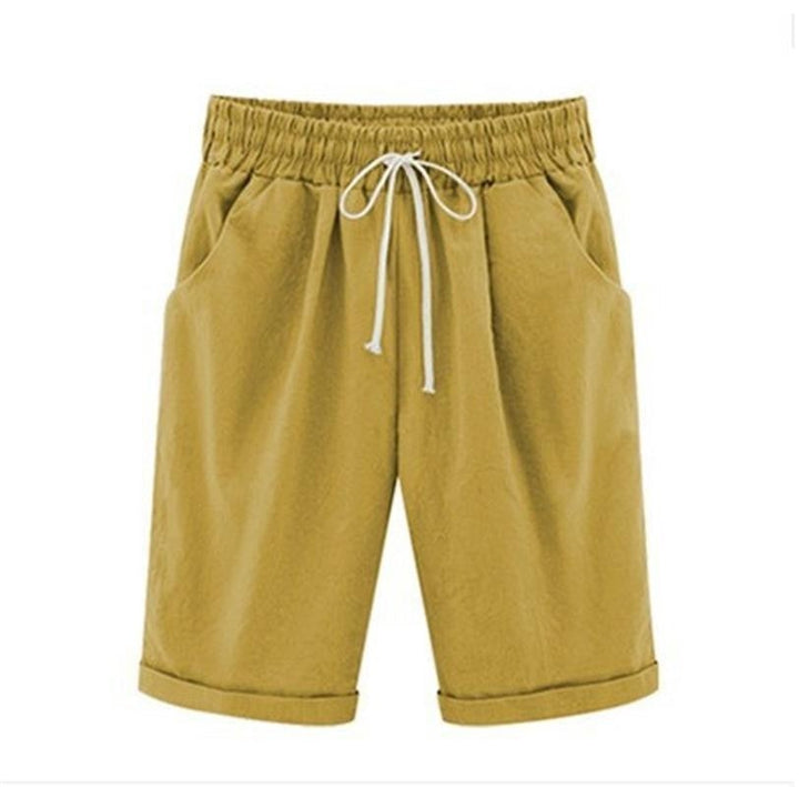 Elke — Relaxed Cotton Shorts (6), Avelony