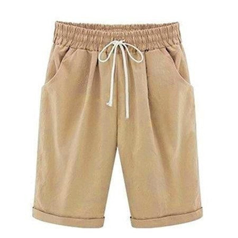 Elke — Relaxed Cotton Shorts (8), Avelony