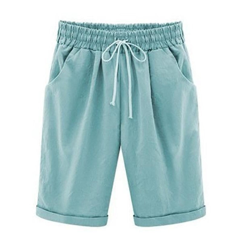 Elke — Relaxed Cotton Shorts (9), Avelony