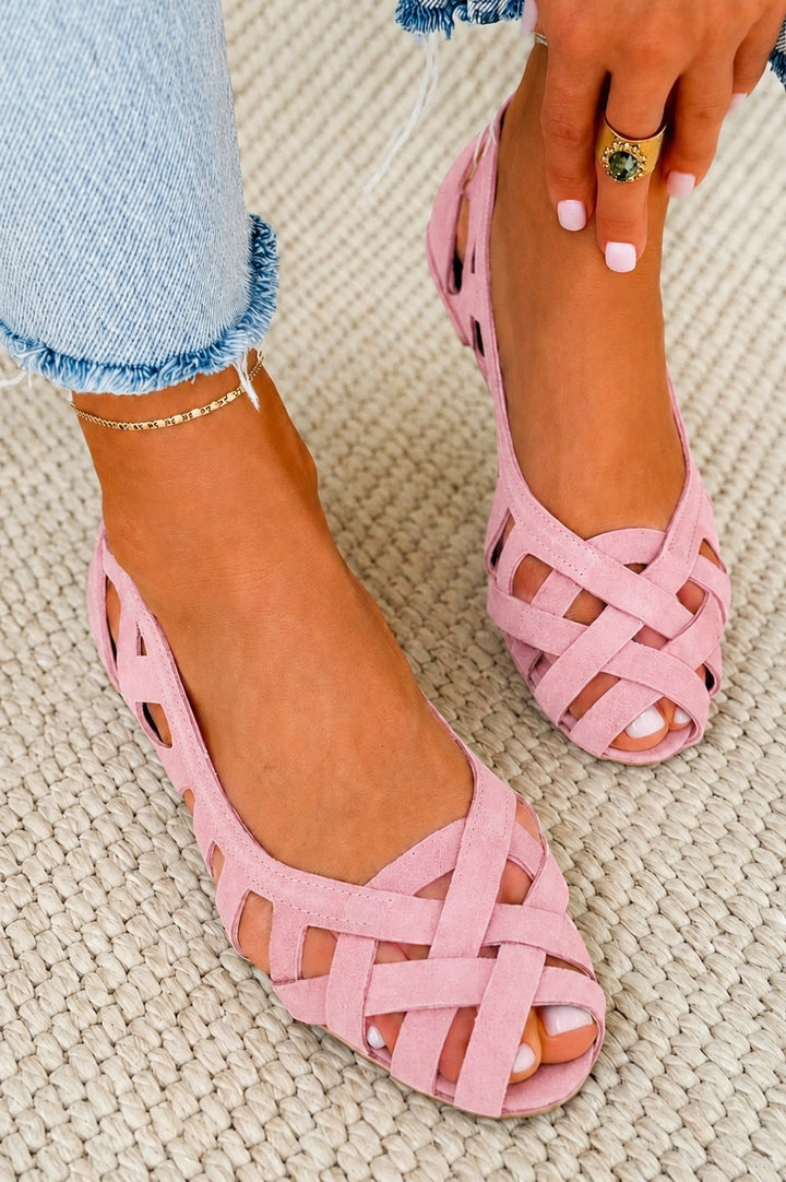 Woven Summer Sandals — Estelle
