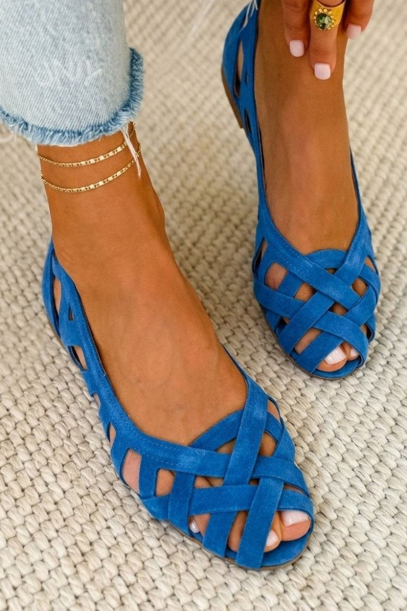 Woven Summer Sandals — Estelle
