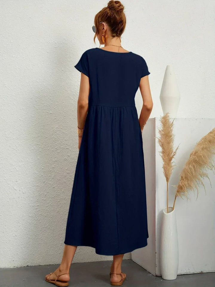 Ruby — Flowing Midi Dress for Women