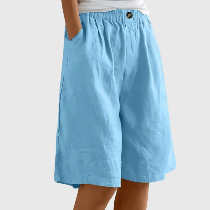 Halle — Elastic Waist Shorts (6), Avelony