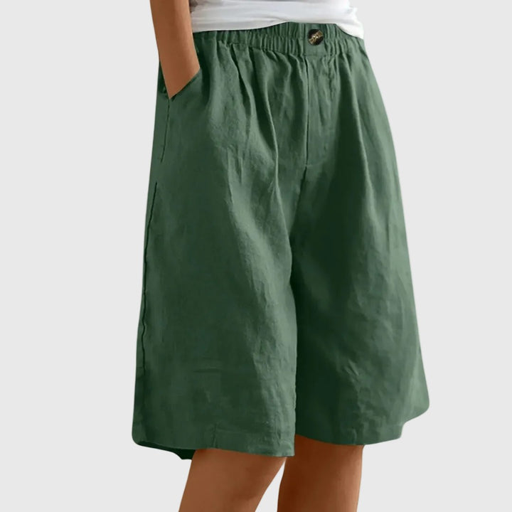Halle — Elastic Waist Shorts (10), Avelony