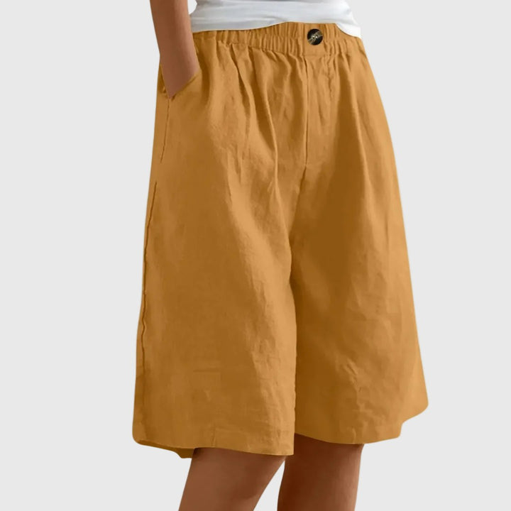 Halle — Elastic Waist Shorts (11), Avelony