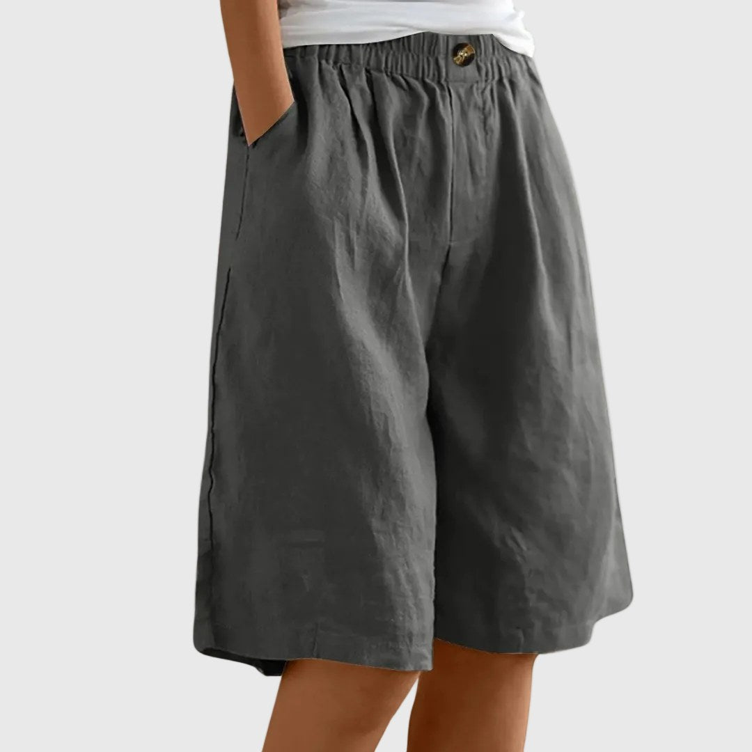 Halle — Elastic Waist Shorts (13), Avelony