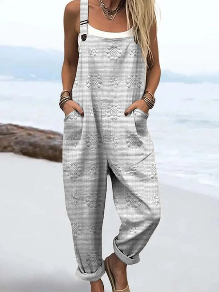Ilsa — Adjustable Strap Wide Leg Jumpsuit (5), Avelony