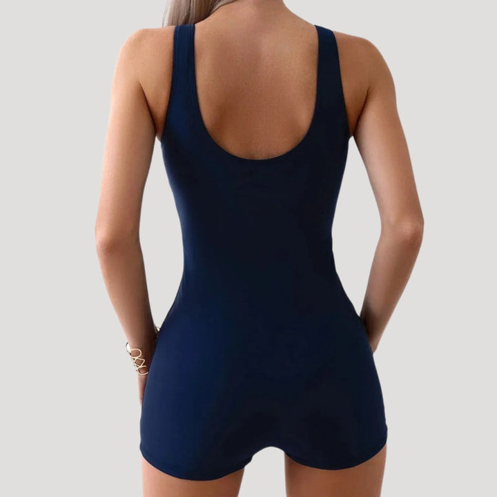 Tummy Control One Piece Swimsuit — Imani