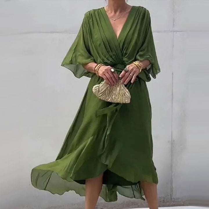 Kimono Sleeve Wedding Guest Dress for Women — Isadora, image 5