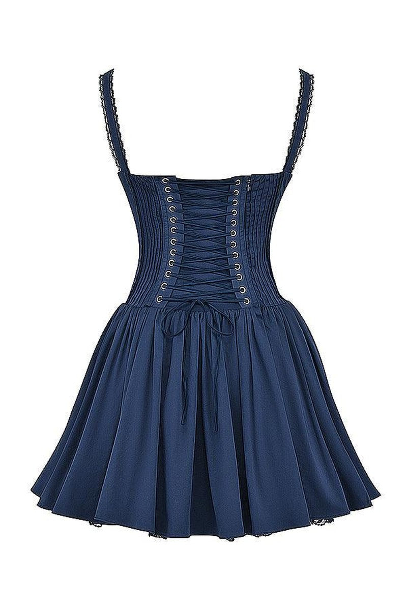 Opal — Lace Trim Mini Dress for Women