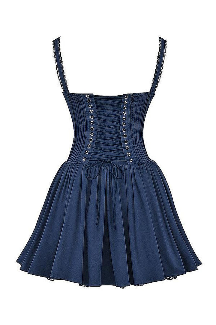 Opal — Lace Trim Mini Dress for Women