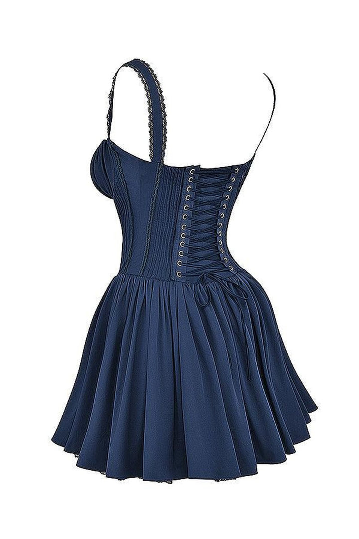 Opal — Lace Trim Mini Dress for Women