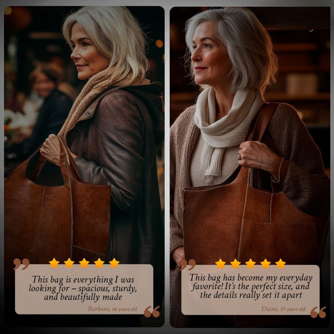 Tilly — Leather Tote Bag for Women