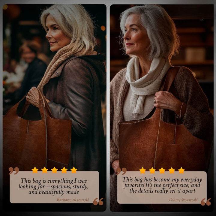 Tilly — Leather Tote Bag for Women