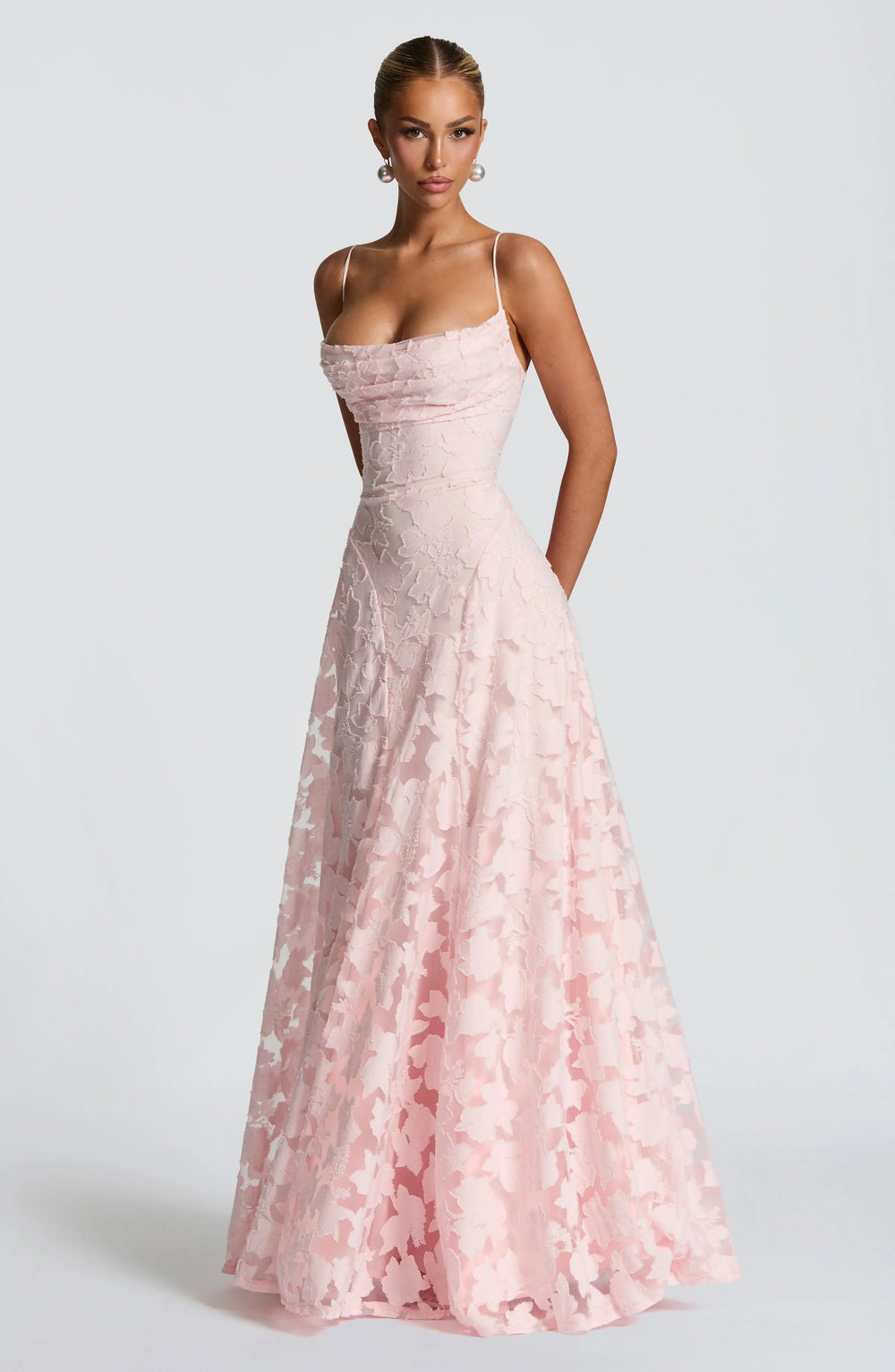 Floral Lace Race Day Dress for Women — Leonie, image 2