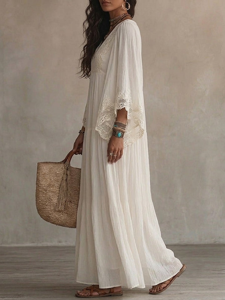 Lorelei — Chiffon Kaftan Maxi Dress (6), Avelony