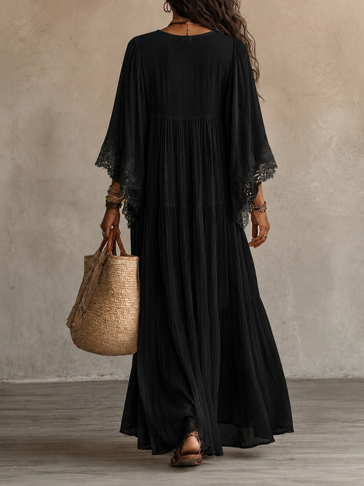 Lorelei — Chiffon Kaftan Maxi Dress (10), Avelony
