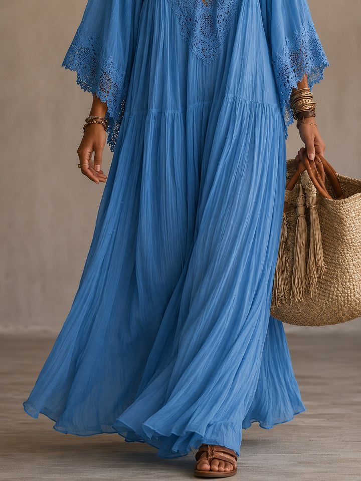 Lorelei — Chiffon Kaftan Maxi Dress (20), Avelony