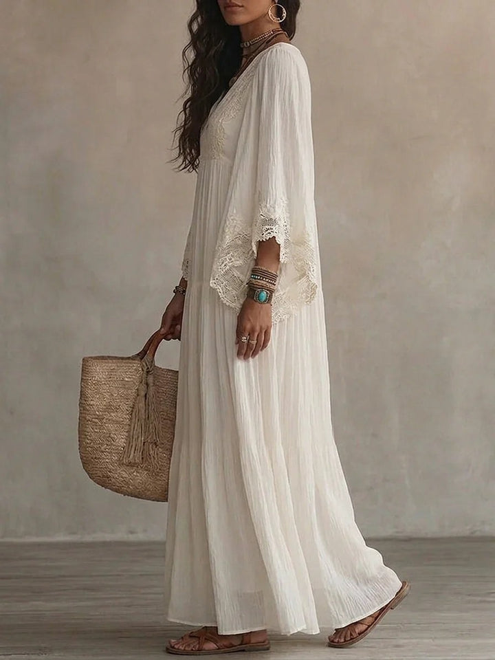 Lorelei — Chiffon Kaftan Maxi Dress (21), Avelony