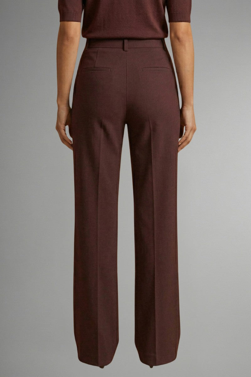 High Waist Straight Leg Pants
