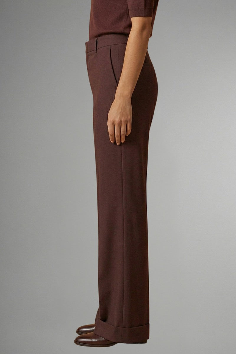 High Waist Straight Leg Pants