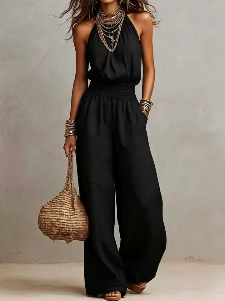 Mireille — Halter Neck Jumpsuit (3), Avelony