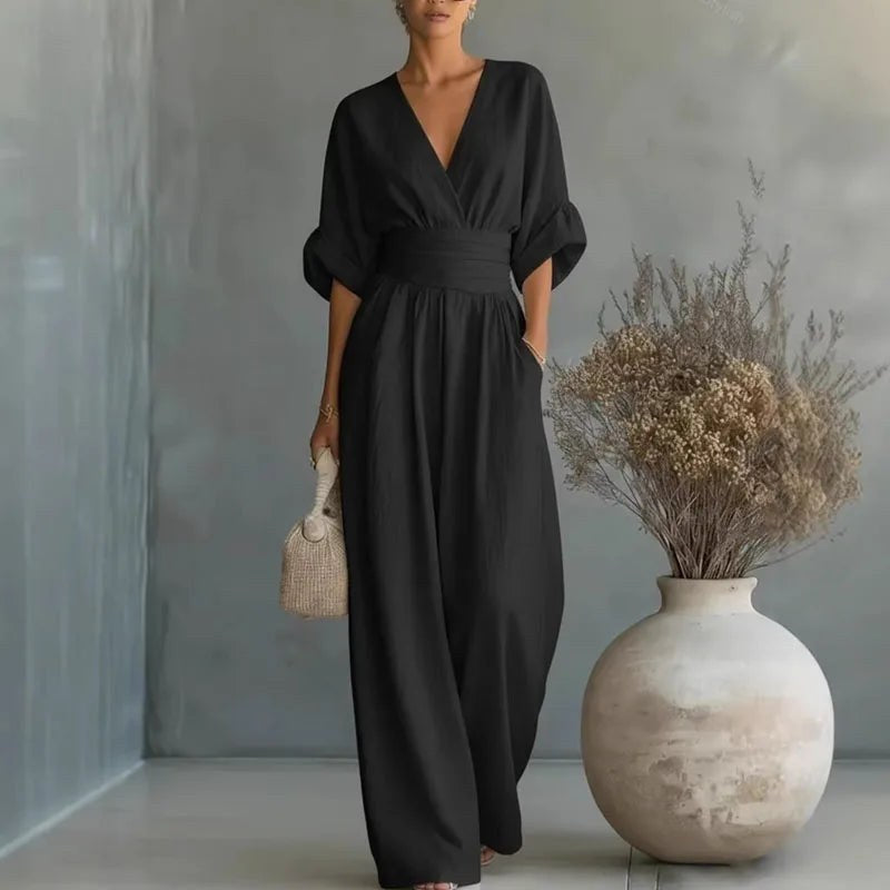 Orla — Wrap Front Jumpsuit (4), Avelony