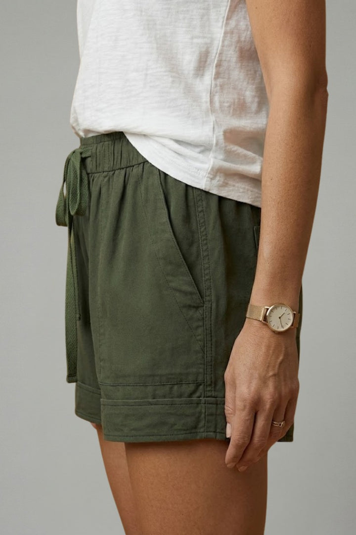 Drawstring Shorts with Relaxed Fit