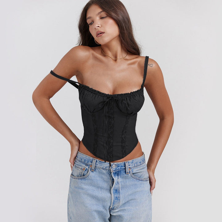 Persephone — Ruffle Trim Corset Top (7), Avelony