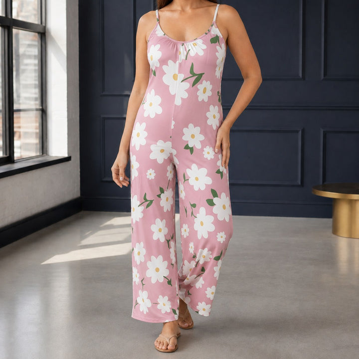 Rowan — Floral Print Jumpsuit (4), Avelony