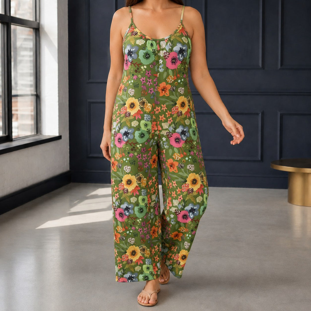 Rowan — Floral Print Jumpsuit (5), Avelony