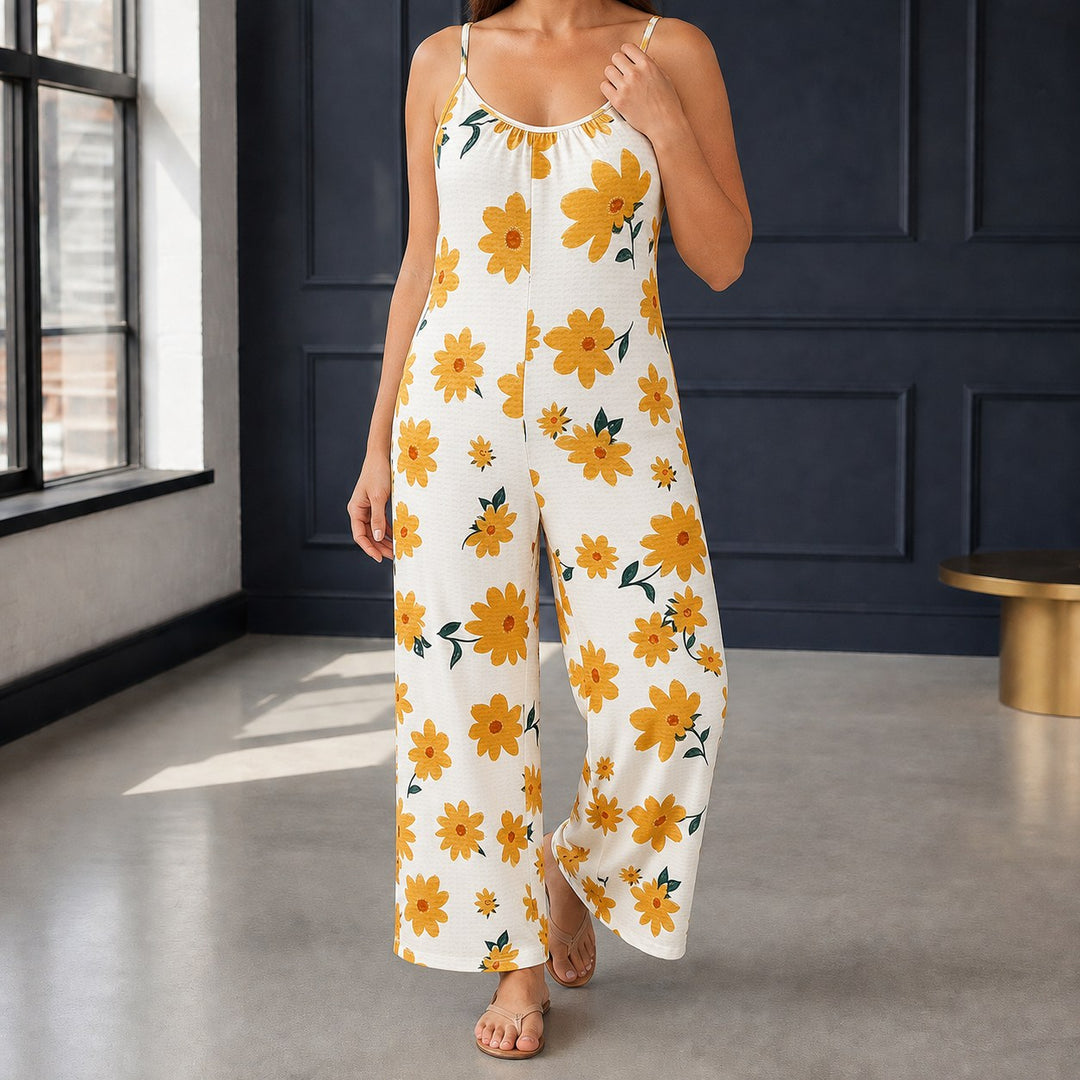 Rowan — Floral Print Jumpsuit (7), Avelony