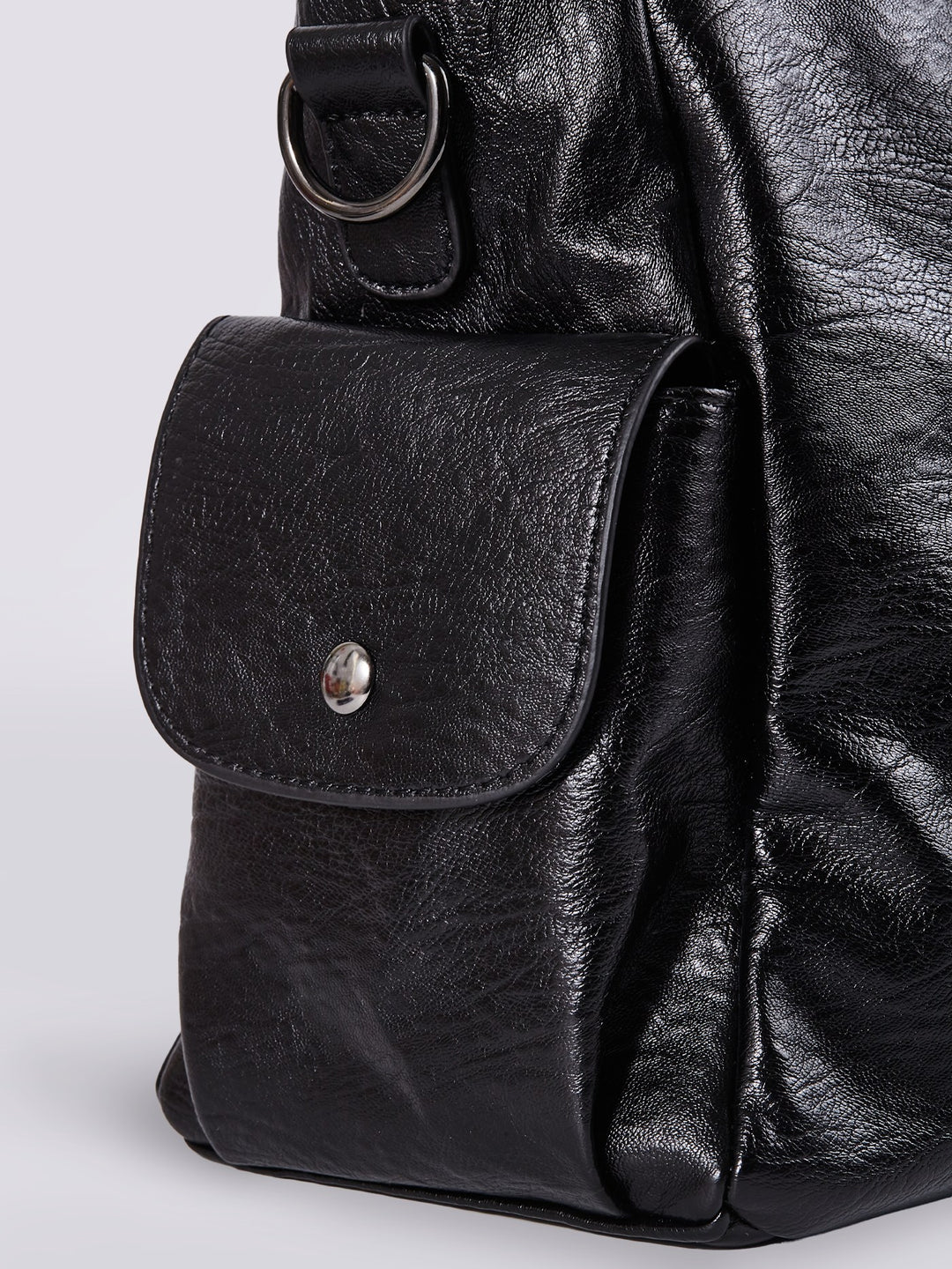 Pia — Structured Leather Look Tote Bag for Women
