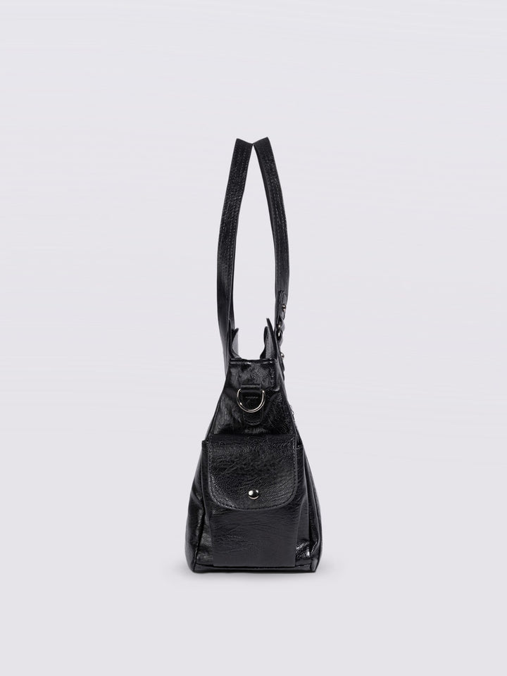 Pia — Structured Leather Look Tote Bag for Women